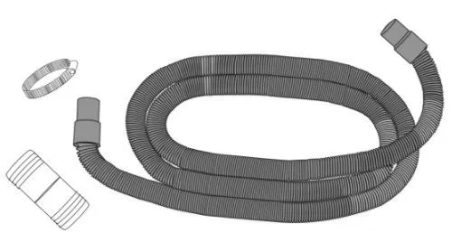 49999 – DAVE CARTER Macerator Waste Dump System Hose, Replacement For Sani-Con Turbo 400S/ 500S/ 600S/ 700S Models 21...